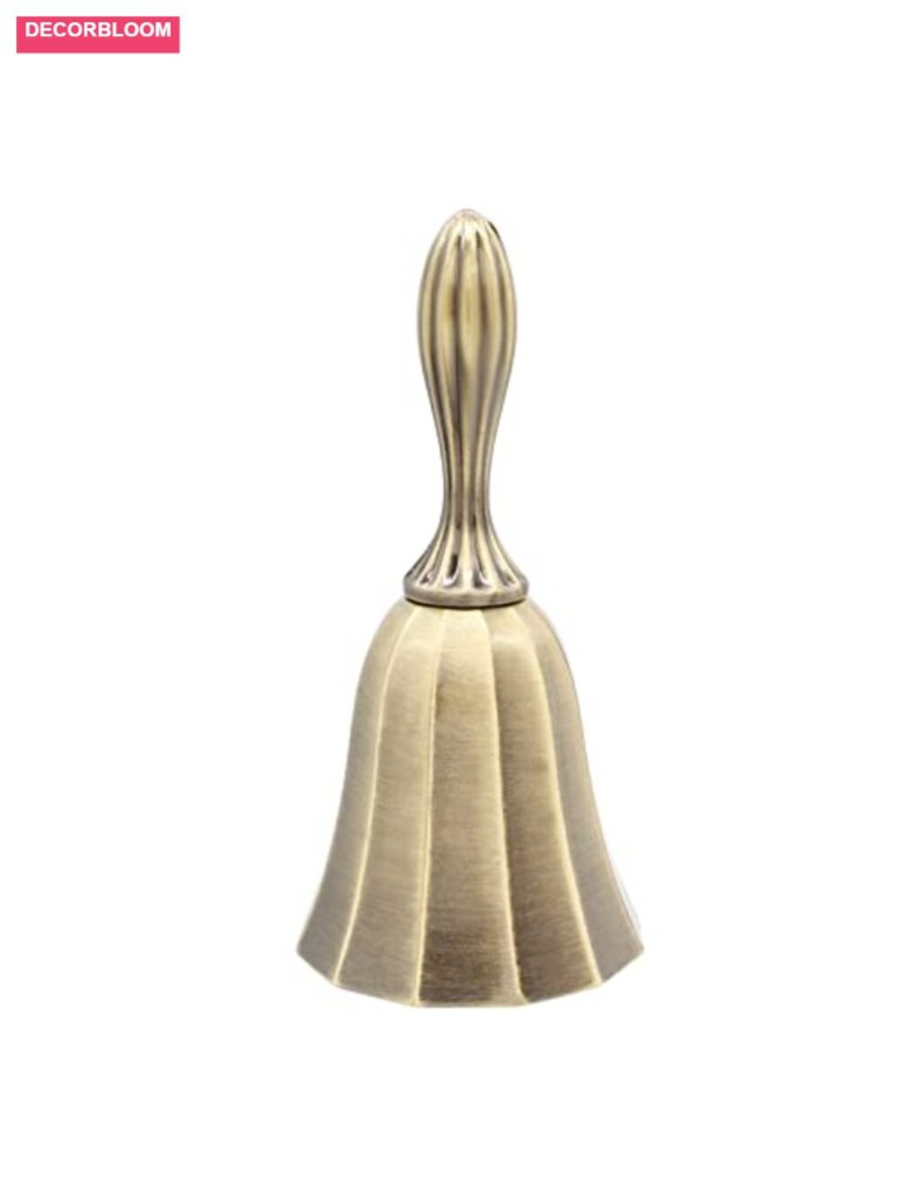 Metal Hand Bell 4 Inch Classic Handbell for Music Christmas Graduation